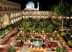مهنانسرای عباسی(هتل شاه عباس)قدیمی ترین هتل ایران و شاید 
