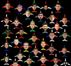 طرح بلیچر ریپورت برای 32 تیم صعود کرده به جام جهانی