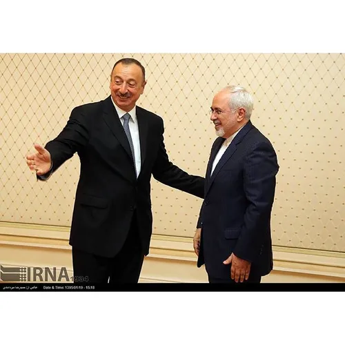 دیدار ظریف با رئیس جمهور، جمهوری آذربایجان