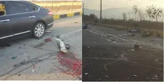 📷محل ترور دانشمند ایرانی در آبسرد دماوند _ ساعتی پس از حا