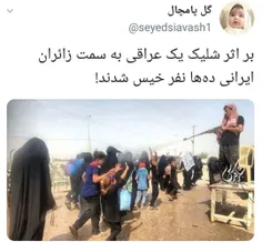 ‏بر اثر شلیک یک عراقی به سمت زائران ایرانی ده‌ها نفر خیس 