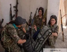 دختران مسیحی سوریه در جنگ با داعش.فرماندشون ی دختر17ساله 