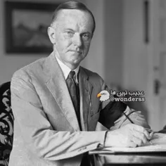 رئیس جمهور سابق آمریکا Calvin Coolidge علاقه داشت با محاف