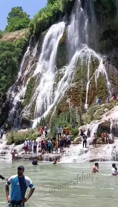 آبـشارزیبا و رویایی (شوی) مرز بین خوزستان و لرسـتان