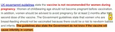❌ در دستور العمل تزریق #واکسن انگلیسی #کرونا آمده است: