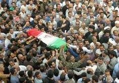 پیکر شهید حادثه تروریستی کویت در لارستان به خاک سپرده شد 