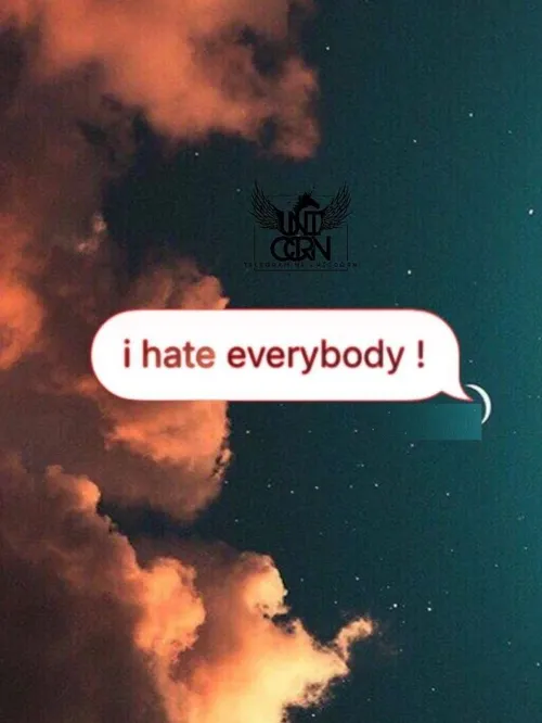 hate متنفر