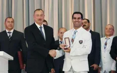 در مراسم تقدیر از مدال آوران المپیکی، رئیس جمهور آذربایجا