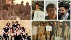 فرزند رهبر انقلاب حجت‌الاسلام #مجتبی_خامنه‌ای در  ۱۷ سالگ