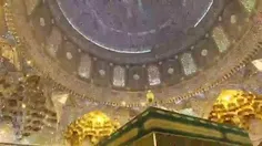 غبار روبی حاج قاسم در حرم امام هادی