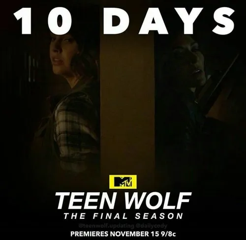 10 days until the start of season six young Teenwolf movi