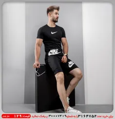 ست تیشرت شلوارک Nike مردانه مدلEtrivel