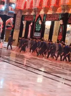 ‏شستشوی حرم وضریح  وصحن امام حسین ع. پس از ماها حزن @akhb