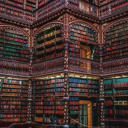 کتابخانه ای در برزیل +
