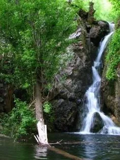 عکس آبشار سپید/طبیعت بهاری