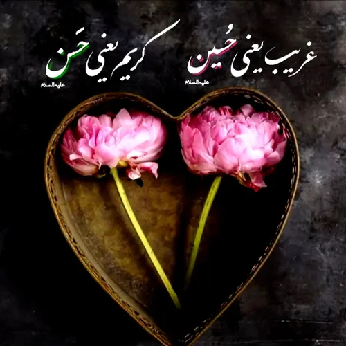 🖤🖤با لطف حسن بوده حسینی شده عالم 🥀🌾🥀🌾🥀🌾🥀🌾🥀🌾🥀🌾🥀 دو آرزو به