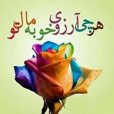 آرزو می کنم در سال جدید 🙏 