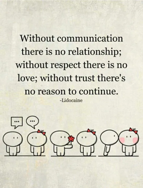 بدون ارتباط رابطه ای نیست.