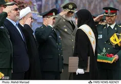 احترام نظامی دکتر روحانی