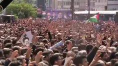 سنگ تمام مردم تهران برای شهید رئیسی
