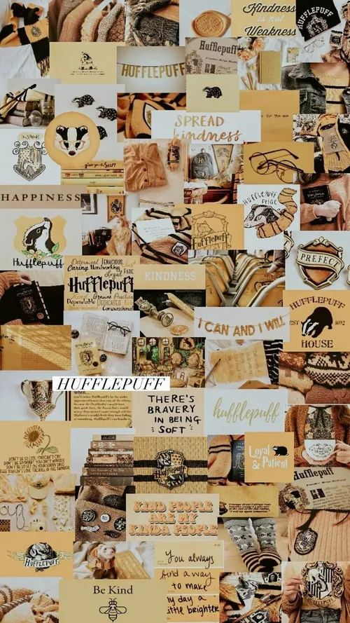 Hufflepuff🌻 🌾 Mood board💥 harry potter⚡ Hogwarts🏰