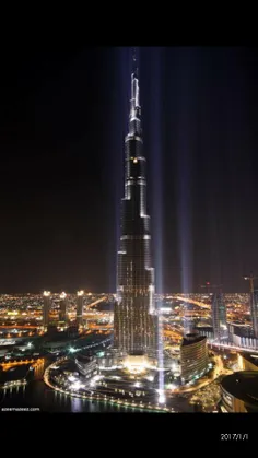 دبی برج خلیفه واقعا امشب چه شبی دارن 2017