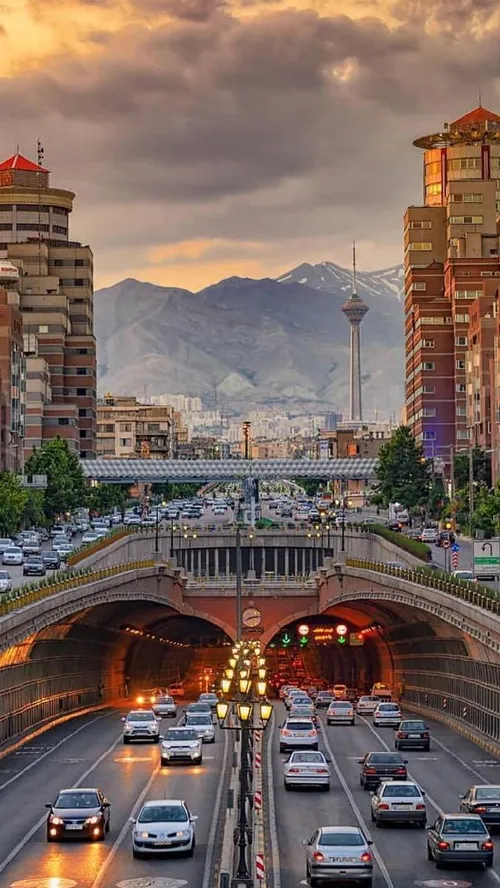 ایران زیبا تونل توحید تهران