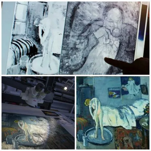 نقاشی "اتاق آبی" یکی از مشهورترین آثار پیکاسو است. پژوهشگ