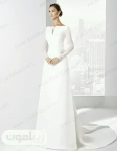 استایل های مختلف لباس #عروس پوشیده و شیک  #ایده #مد #ازدو
