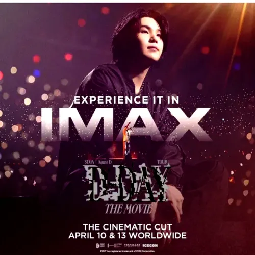 آپدیت توییتر رسمی بی تی اس با پوستر IMAX فیلم کنسرت SUGA│