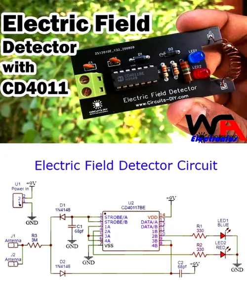 آشکار ساز میدان مغناطیسی غیر تماسی ( electric detector )