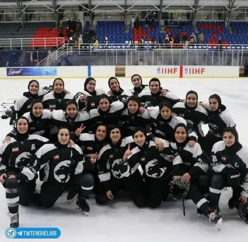 💢 تیم هاکی روی یخ زنان ایران در فینال مسابقات آسیا-اقیانو