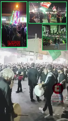 #دیماهی لایک و بازنشر یادت نره🖤آیین و مراسم عزاداری در شه