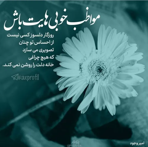 مواظب خوبی هایت باش