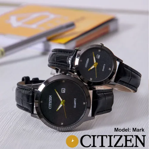 🌺 ست ساعت مچی مردانه و زنانه citizen مدل mark