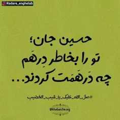 تنها راه سعادت درک حقیقت امام حسین علیه السلام است