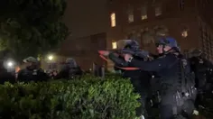 پلیس آمریکا رسما شلیک گلوله‌های ساچمه‌ای به سمت دانشجویان