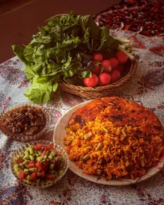 شام نوستالژی لوبیا پلوی خوش عَطر و طعم ...