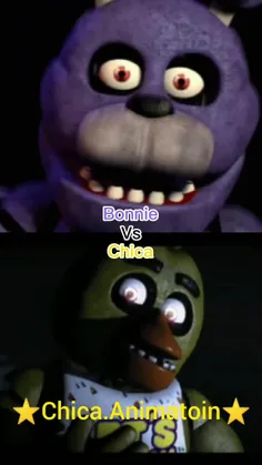 مقايسه فناف بانی دربرابر چیکا
💜Bonnie Vs Chica💛