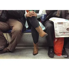 On the train seats | 6 Dec '15 | iPhone 6 | #aroundtehran