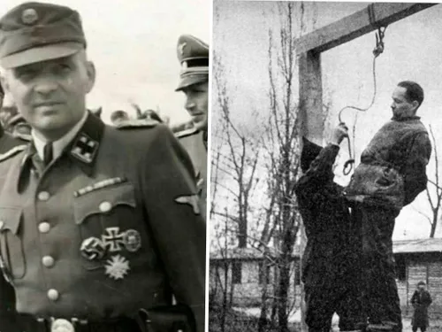 یه افسر عالی رتبه بازداشتگاه آشوویتز Rudolf Höss وی متهم 