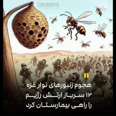 بعد از خبر جالب امروز درباره حمله زنبورها به سربازان اشغا