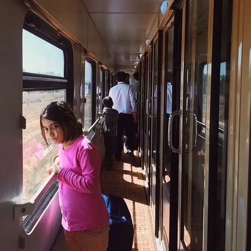 Passengers at Tehran to Mashhad train. Iran. Photo by @di