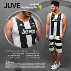 ست #رکابی و #شلوارک #مردانه JUVE