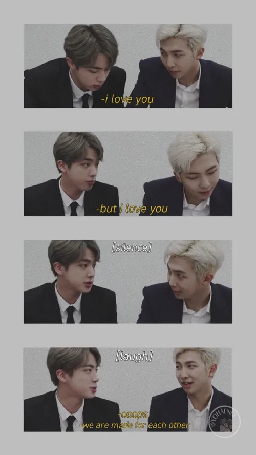 Yaoii Namjin Jin Namjoon Bts Lovely