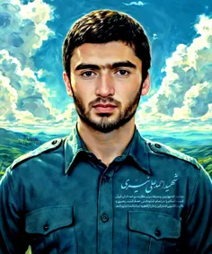 #شهید_احمد_علی_نیری در سال ۱۳۴۵ و در روستای «آینه‌ورزان» 