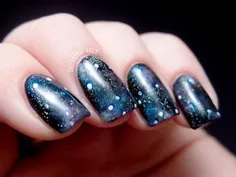 Galaxy Nail Art