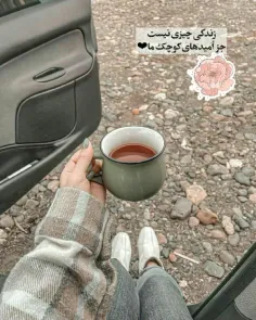 زندگی چیزی نیست جز امیدهای کوچک ما ☕☘️