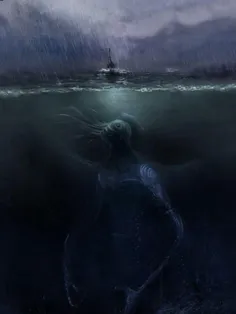 «بابا دریا» یا «پدر دریا» یکی دیگر از هیولاهای ترسناک مرد