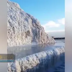 اولین آبشار نمکی جهان در ایران